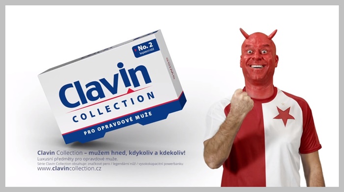 Fotbalová Slavia se může postavit komukoliv. Sponzoruje ji Clavin ...