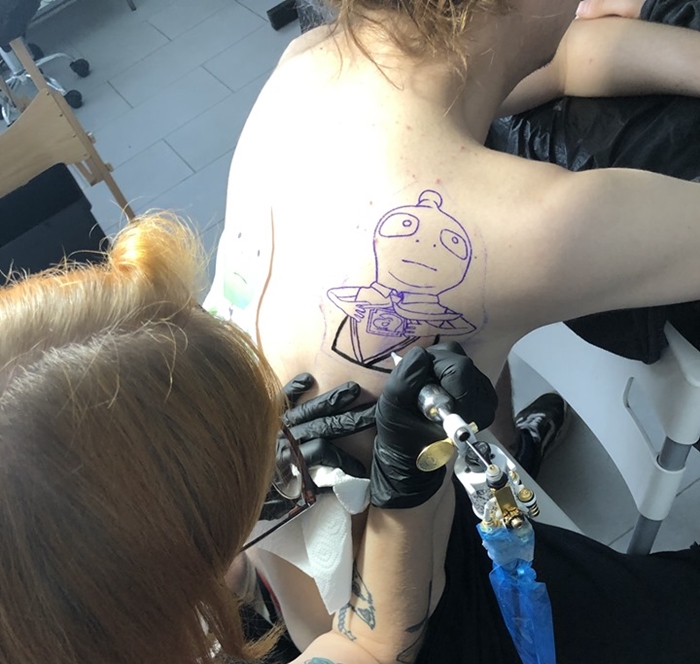 Web pro tetování