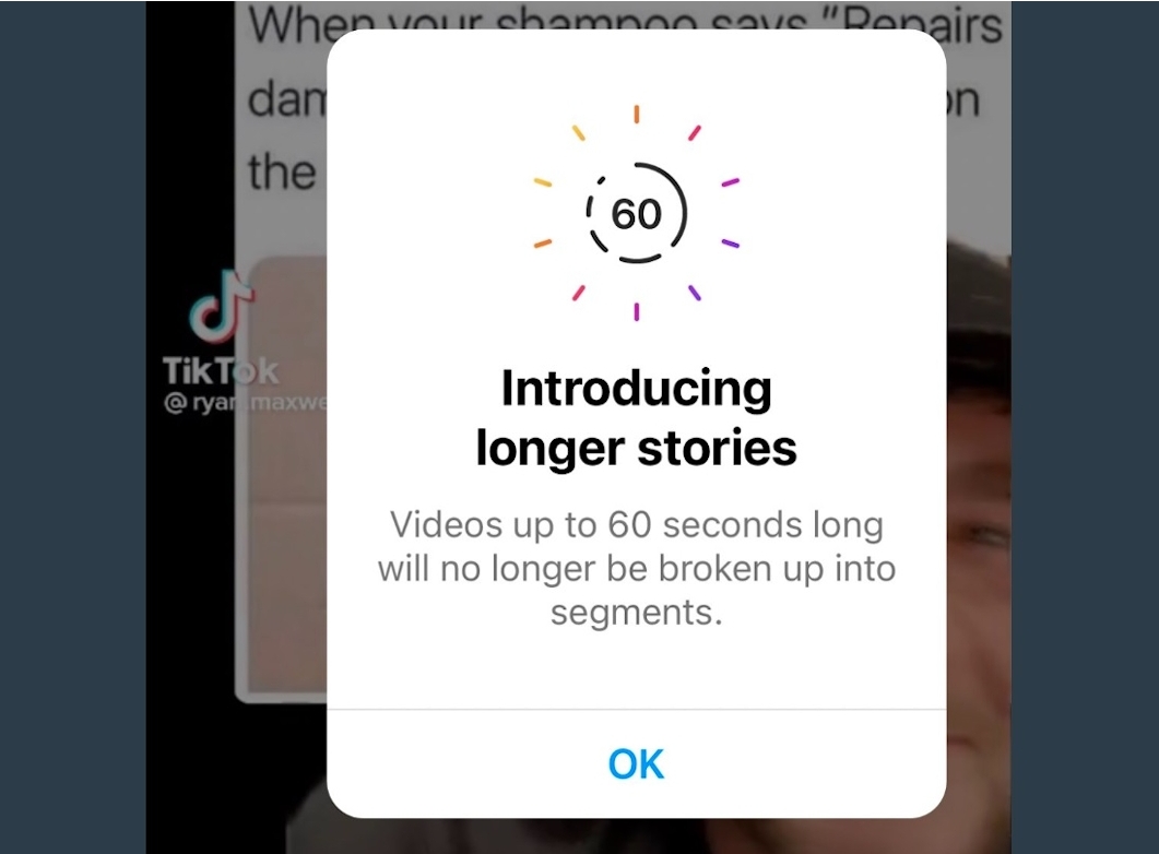 Instagram Stories pod 60 sekund už nebudou rozkouskovány na segmenty