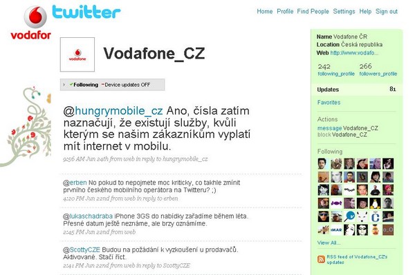 vodafone twitter